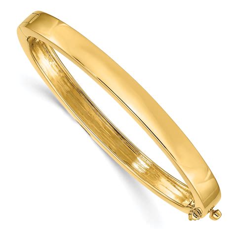 gold bravelet - solid gold bracelets for women.